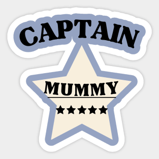 Captain MUMMY Sticker